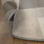 Tapis gris-brun rond patchwork résistant aux taches-605977233