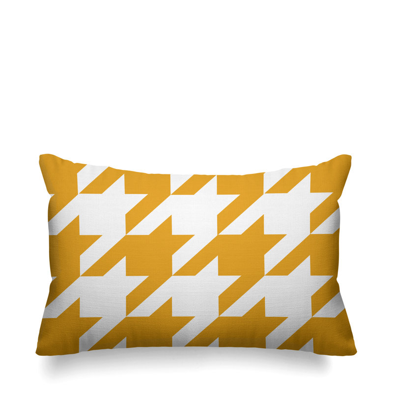 Eloise Outdoor Rectangular Pillow Cover & Insert, Yellow