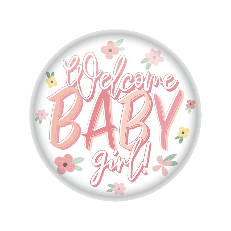 Bienvenue bébé! Bouton