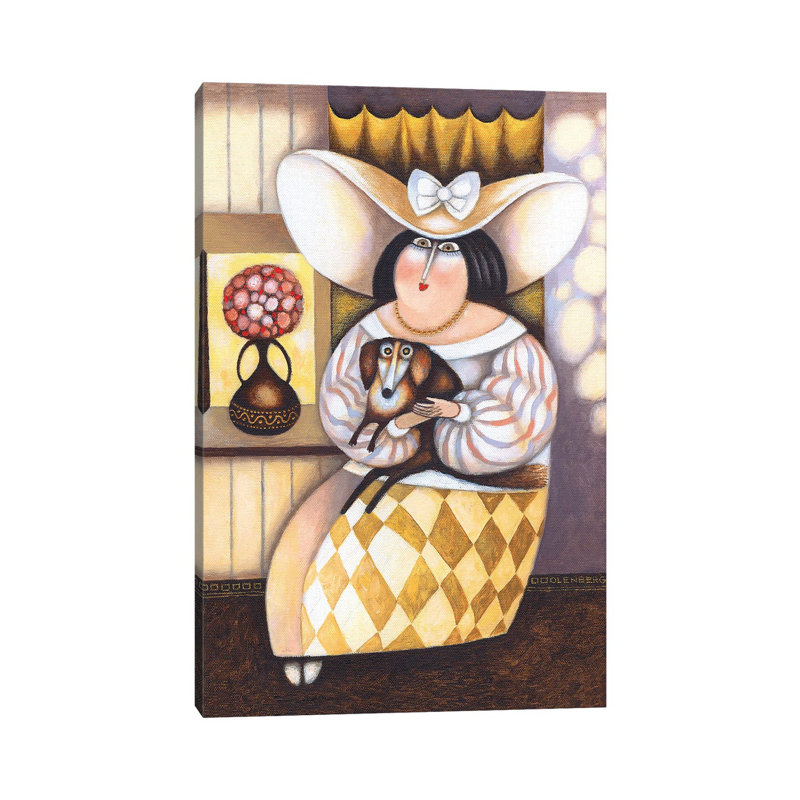 Samanta by Art Mirano - Wrapped Canvas Gallery-Wrapped Canvas Giclée