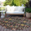 Cicel Machine Washable Indoor/Outdoor Black Area Rug ACN1132-100209661