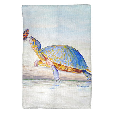 Serviette à main communicante