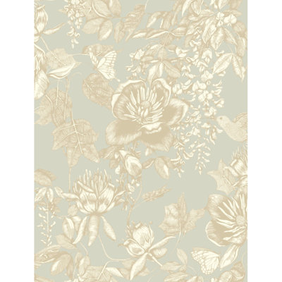 Tivoli Floral Wallpaper Roll