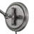 Arti 7.75-in Swing Arm Extendable Single Light Plug-In Sconce with On/Off Switch-40550220
