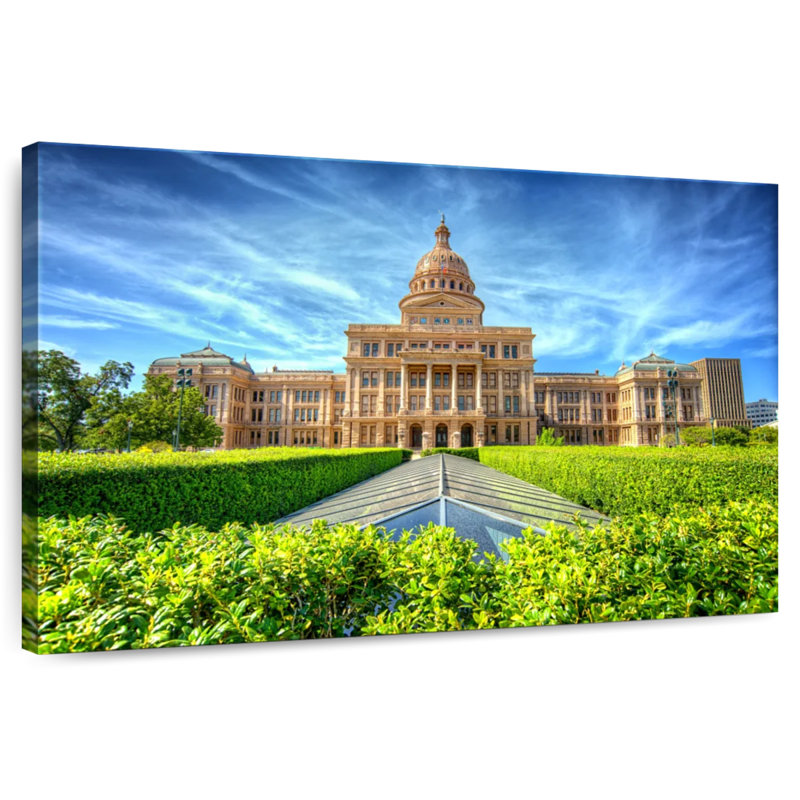 Nicci Texas Capitol, H 16 po x l 24 po