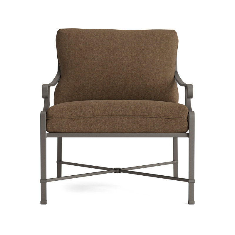 Venetian Outdoor Lounge Chair, Fusion Moccasian, Mica