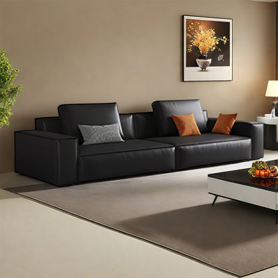 Italian minimalist light luxury sofa