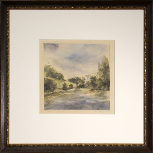 Near Asheville Biltmore Print by Daughdrill