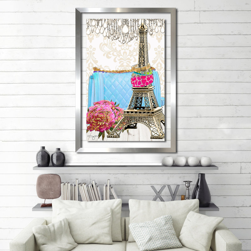 Paris Paris - reproduction d'impression, H 51,5 po x l 35,5 po x P 0,75 po, H 39,5 po x l 27,5 po x P 0,75 po