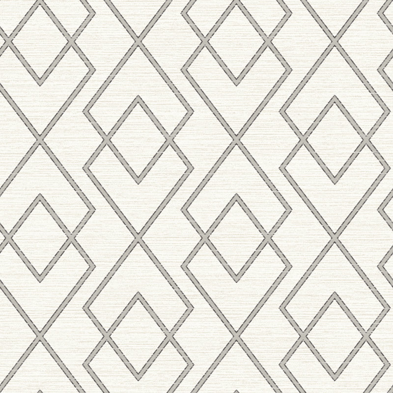 Basso Geometric Roll, Cream