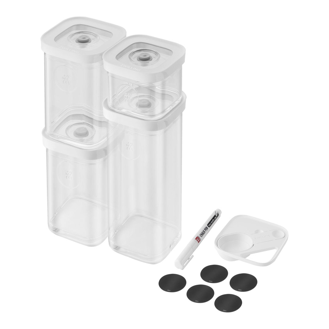 Fresh & Save CUBE Set, S / 6 Piece, Transparent-White ZWILLING J.A. Henckels