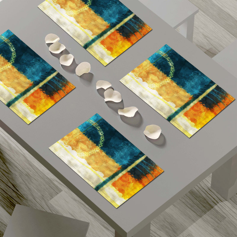 Polyester Abstract Placemat