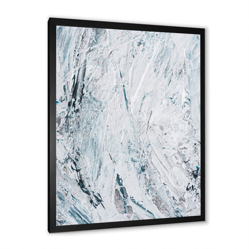 «Daisies Flowers Garden II», reproduction d'art sur toile traditionnelle, Cadre noir, H 20 po x l 12 po x P 1 po