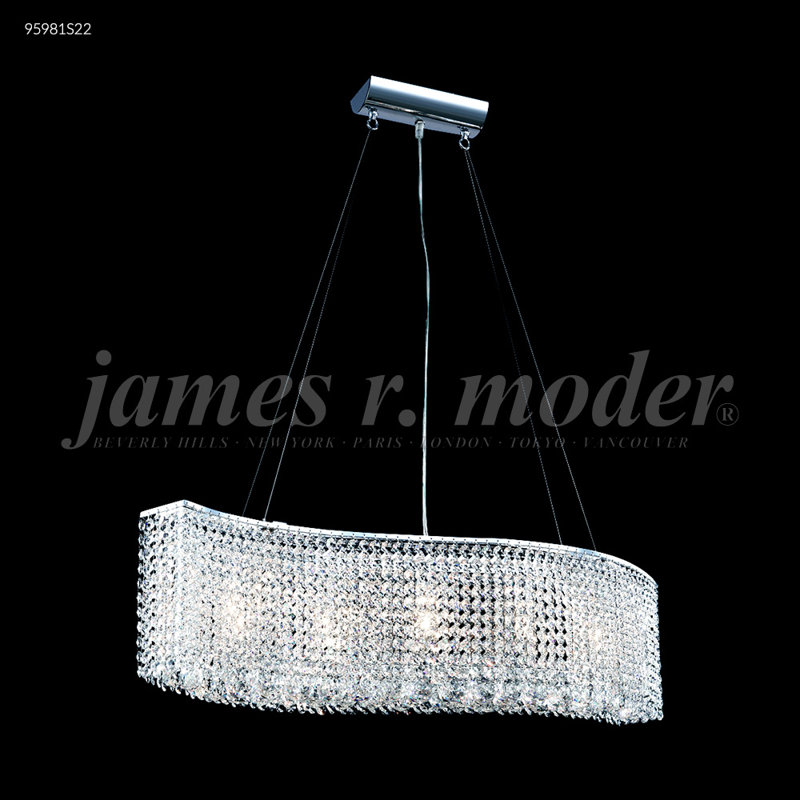 Lustre tendance Broadway Wave, Strass Swarovski
