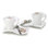 New Wave Caffe  Mug with Plate & Spoon