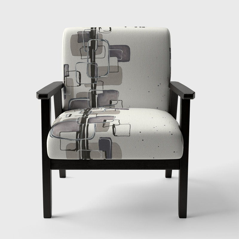 Gunveig - Glam Dancing Shape IV - Fauteuil d'appoint rembourré en velours