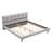 Aspia Upholstered Cookie-Shaped Platform Bed-274645179