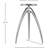 Clara Swivel Adjustable Height Bar Stool-1546847611