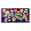 Art mural en verre Latitude Run® «Billiard Balls» par Andrea Strongwater-2050817396