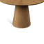 Modern Brazilian Mona Wooden Top Round Dining Table-1131804471