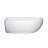 Atoll 60" x 32" Freestanding Soaking Acrylic Bathtub-60772223