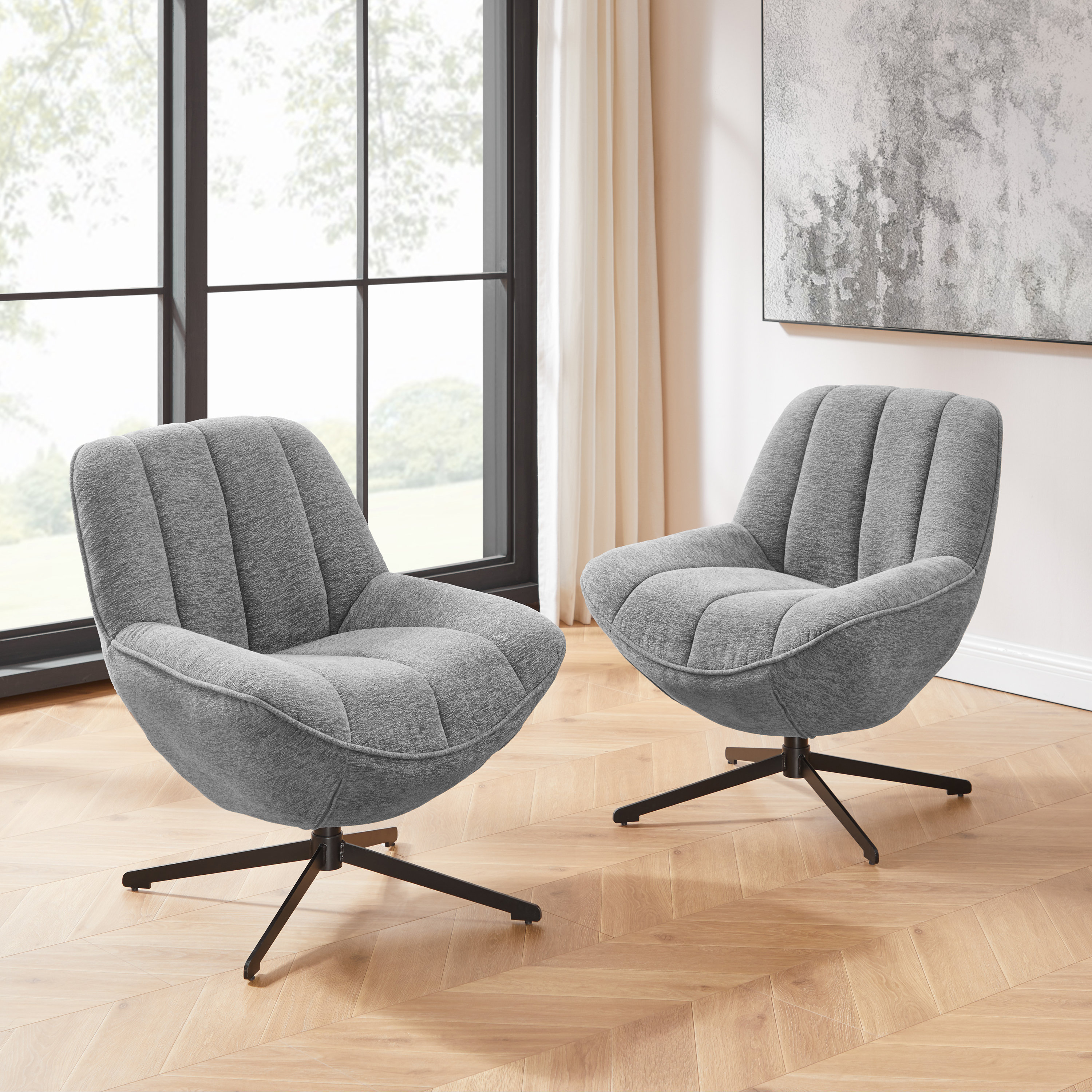 EQ3 Suite Chair  High Back Accent Chair or Armchair