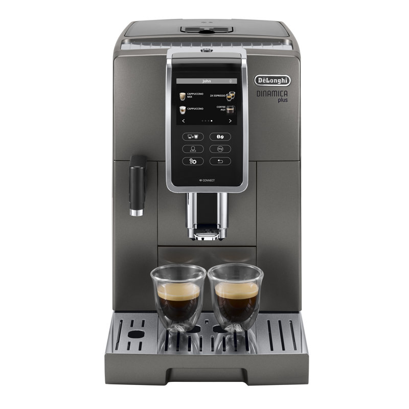 De'Longhi Dinamica Plus Connected with LatteCrema System, Fully Automatic Espresso Machine
