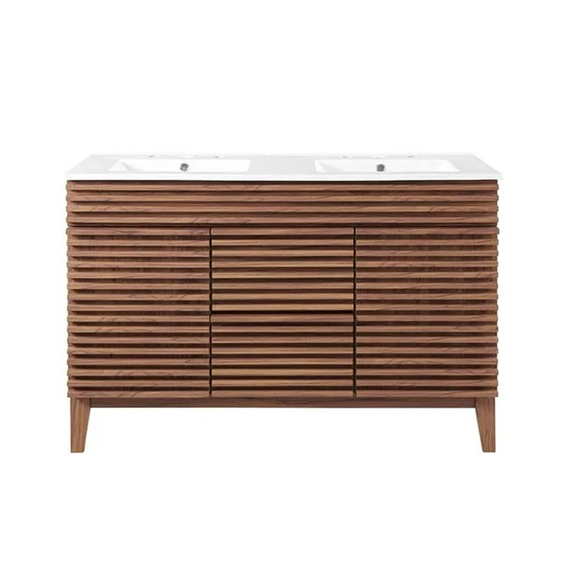Render 48" Double Sink Bathroom Vanity