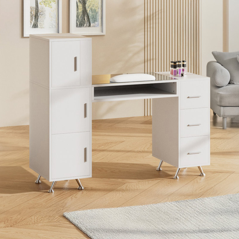 Wood Makeup Organizer