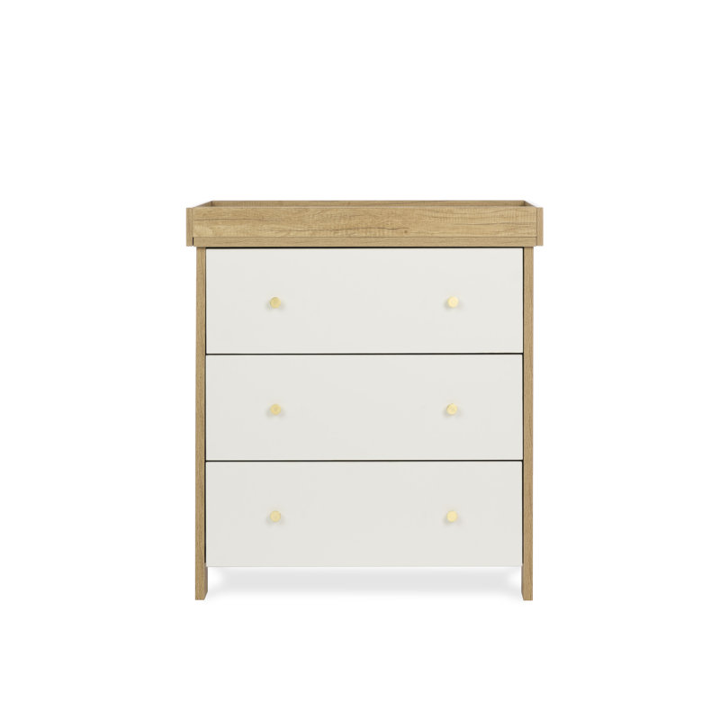 Nika Changing Unit - Oak & White