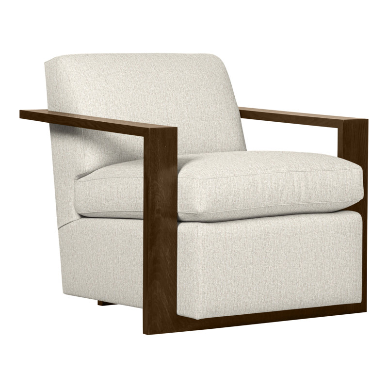 Thom Filicia Home Upholstered Armchair, Havana, Nomad Snow
