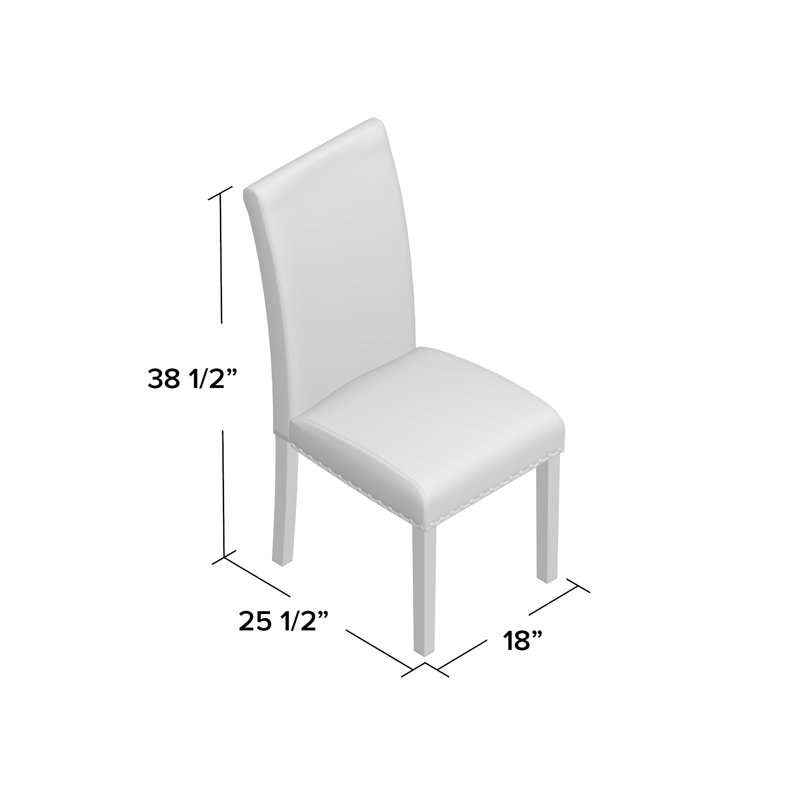 Chaise de salle à manger Shumacker, Dauphin