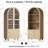71'' Kitchen Pantry With Bookcases-1097297076