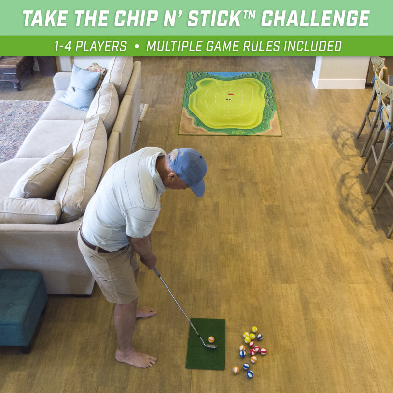 Tissu golf 4 'x 6' Chip N 'Stick