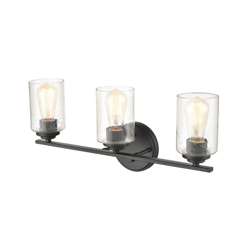 Cramer 3 - Light Dimmable Vanity Light, Black