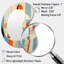 Serendipity Abstract Mid-Century Geometrics III - Irregular Abstract Modern Unique Wall Mirror-107228818