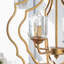 Lustre en métal 4 lumières