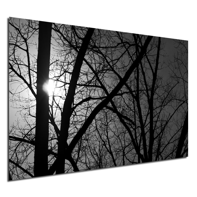 Jour et nuit - reproduction de photo, H 12 po x l 16 po x P 1 po