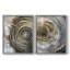 ABSTRACT Series CCL XXIV - Impression encadrée de qualité supérieure - prête à être accrochée - aucun clou requis - aucun clou requis-28969859-28969868