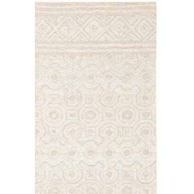 Setzer Hand Tufted Indian Wool Southwestern Rug