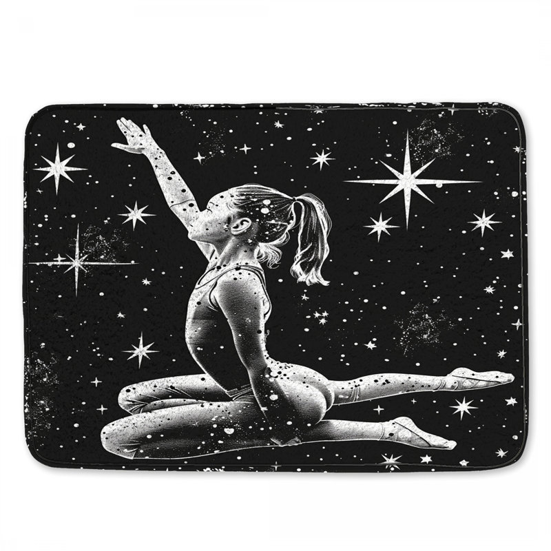 Tapis de bain Ballet Dance Modern Decor, L 24 po x L 17 po