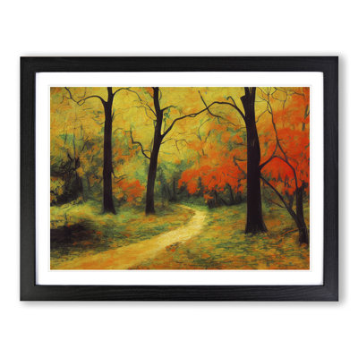 Epic Autumn Forest - Single Picture Frame Painting