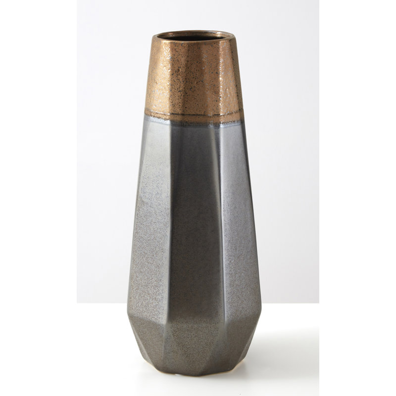 Cabragh Ceramic Table Vase, 39cm H x 16cm W x 16cm D