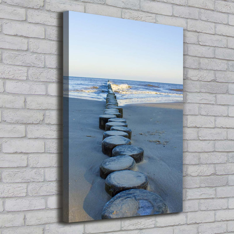 Breakwater - Wrapped Canvas Print