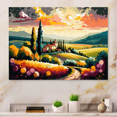 Maynord " Radiating Sun Over The Plains II "