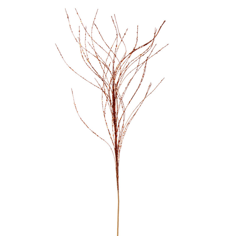 Vaporisateur 37 po Wigy Twig Glitter, 6 par sac., Orange foncé