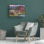 «The Barnyard Crowd» par Bigelow, impression sur toile tendue-2093774848