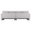 Bobi 4 Seater Linen Sofa & Chaise-1432732422