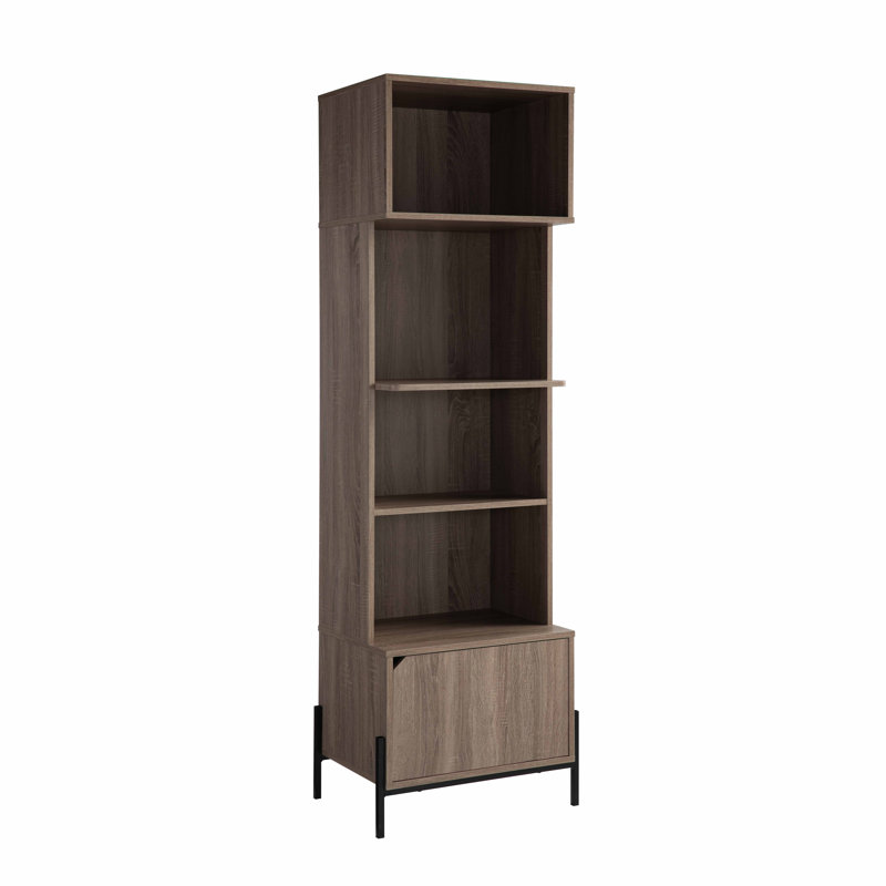 Armoire de rangement en taupe foncé