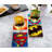 Glass Square 4 Piece Coaster Set